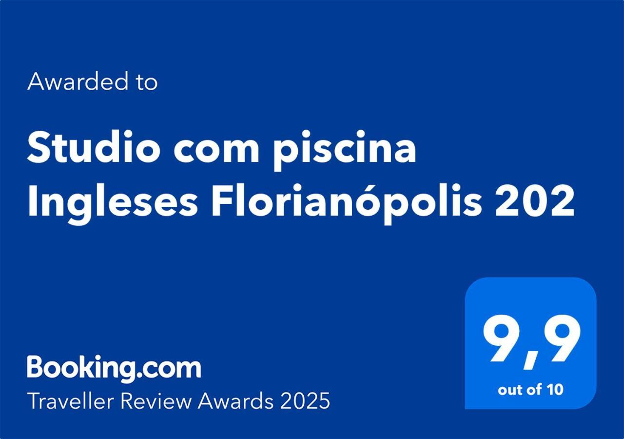 Studio Com Piscina Ingleses Florianopolis 202 Exterior photo